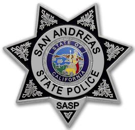 For example, you cannot be a reserve in San Andreas State Patrol if your primary department is Blaine County Sheriff's Office. . San andreas state police roster